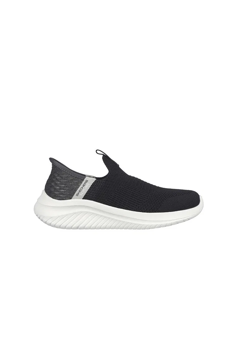 Кроссовки детские, гибкая подошва, ULTRA FLEX 3.0 Skechers, белый/черный