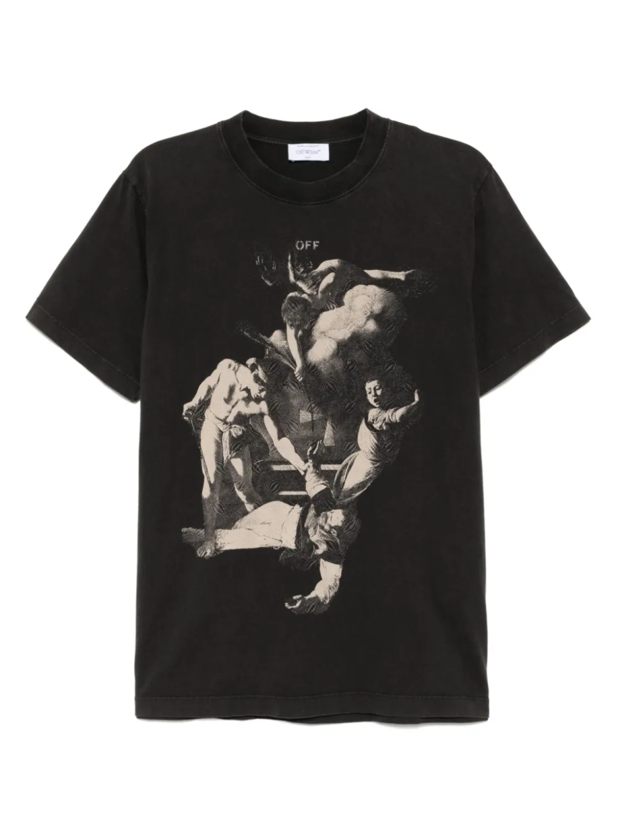 

Off-White футболка Martyrdom, серый