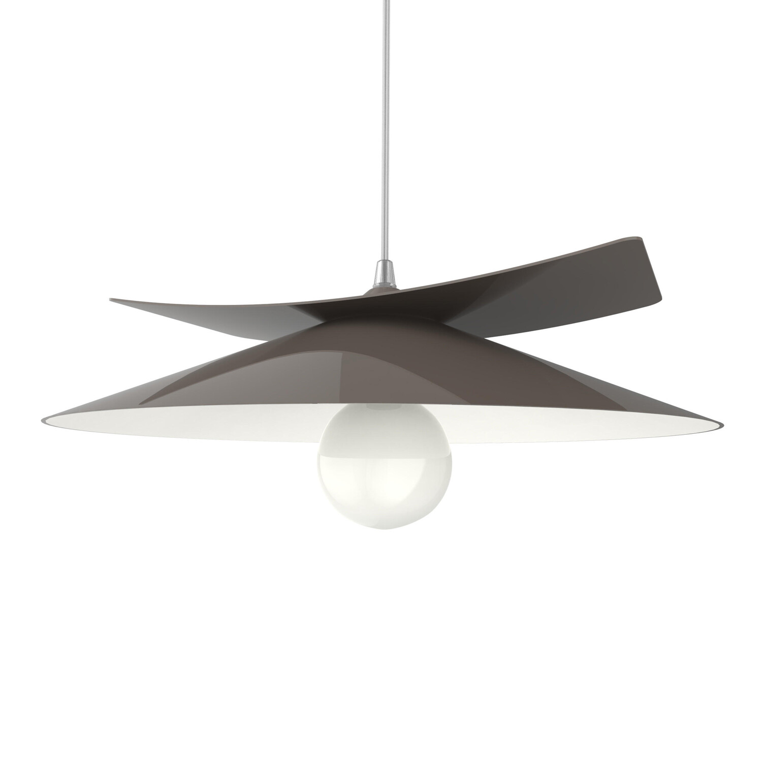 

Подвесной светильник Lumicom, 40x34x9 см, серо-коричневый