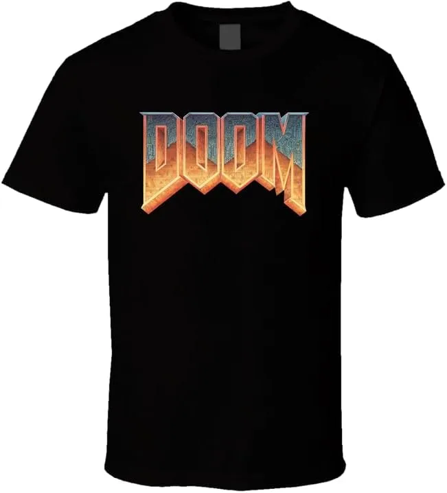 Футболка Doom Cult Classic Video Game Generic, черный