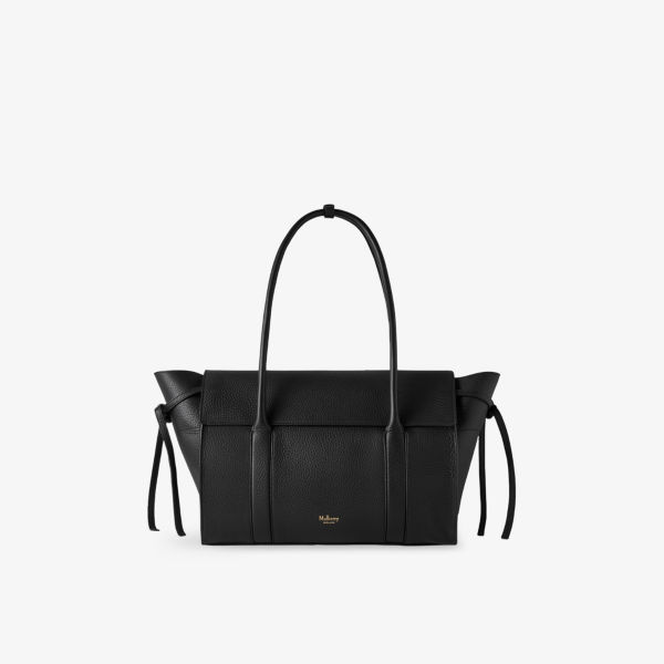 

Сумка Mulberry Bayswater мягкая кожаная с длинными ручками, черный