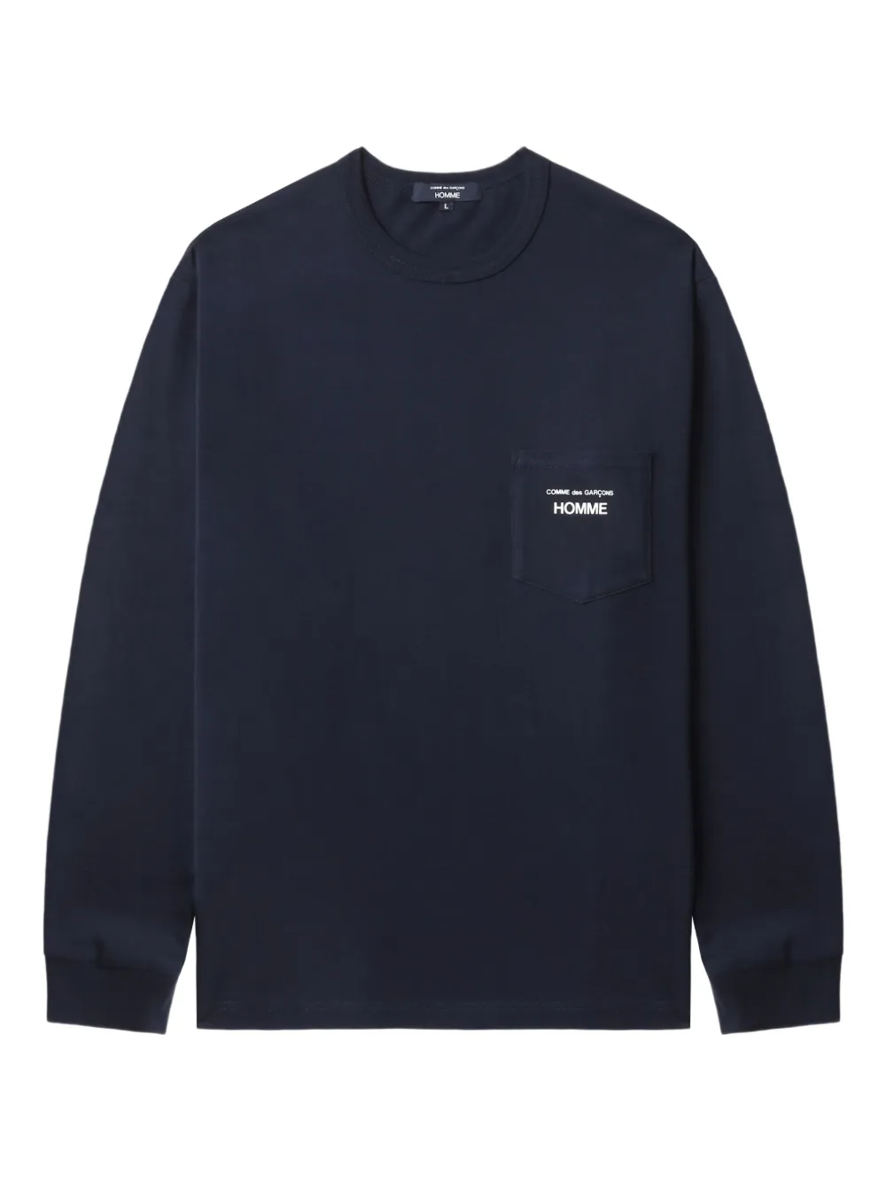 

Футболка с логотипом Comme des Garçons Homme, синий