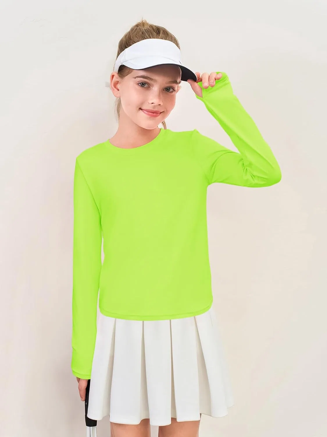 Футболка для активного отдыха Haloumoning, цвет Fluorescent Green — фото 4