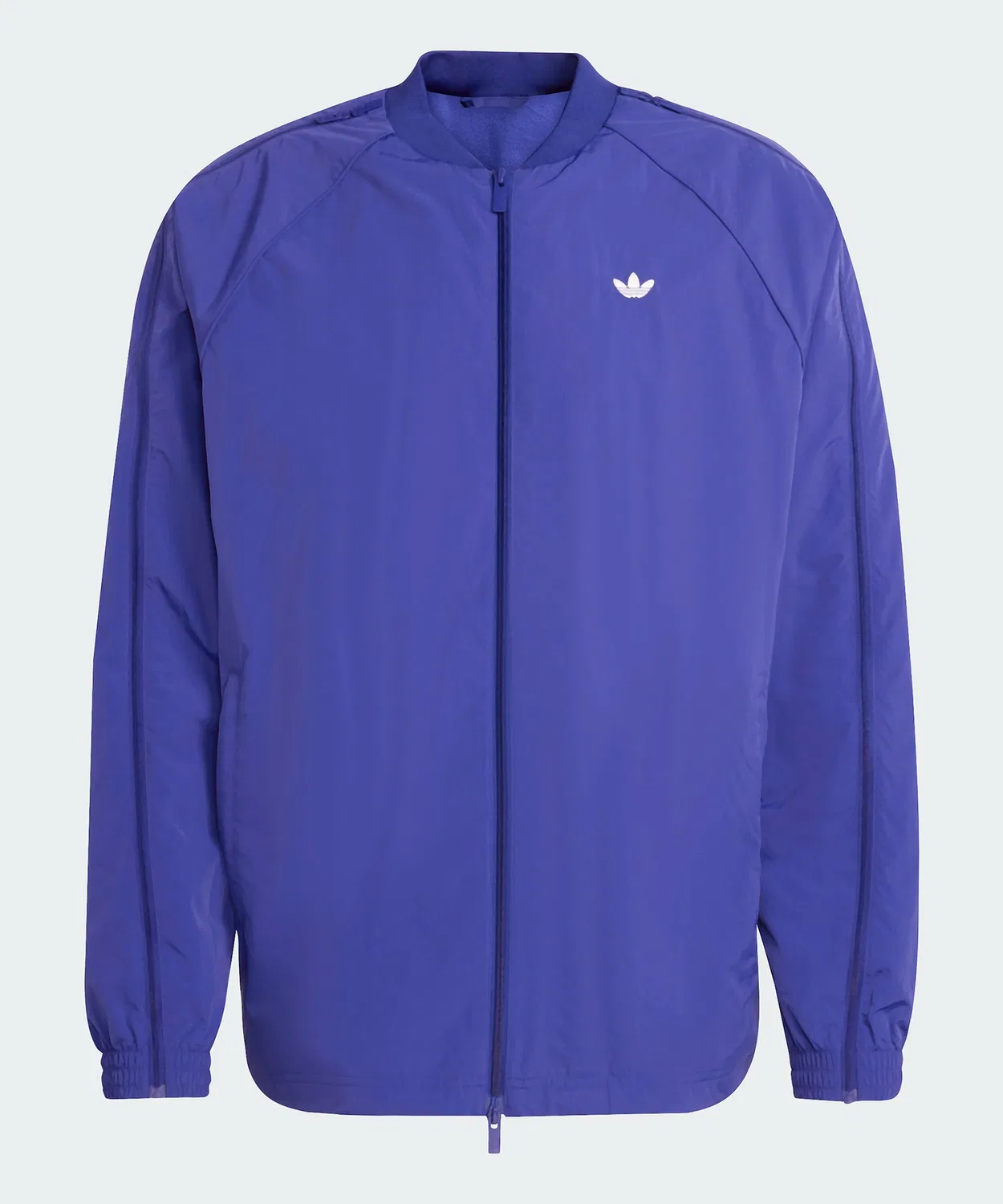 Трек-куртка Adidas ADILENIUM SEASON 3 SST TRACK TOP, оверсайз, полиэстер, фиолетовый