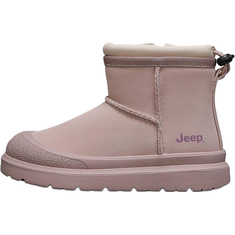 

Теплые высокие детские ботинки для детей Jeep, розовый