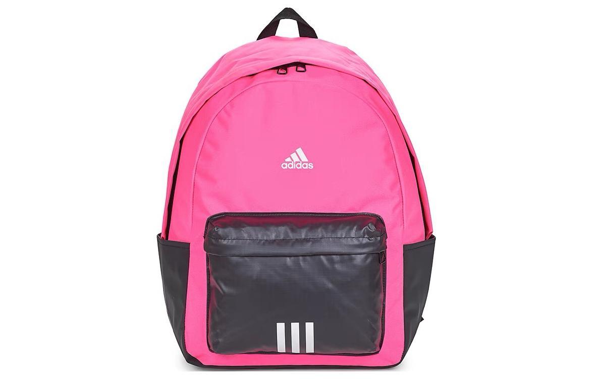 

Женский рюкзак из полиэстера обычный розовый Adidas