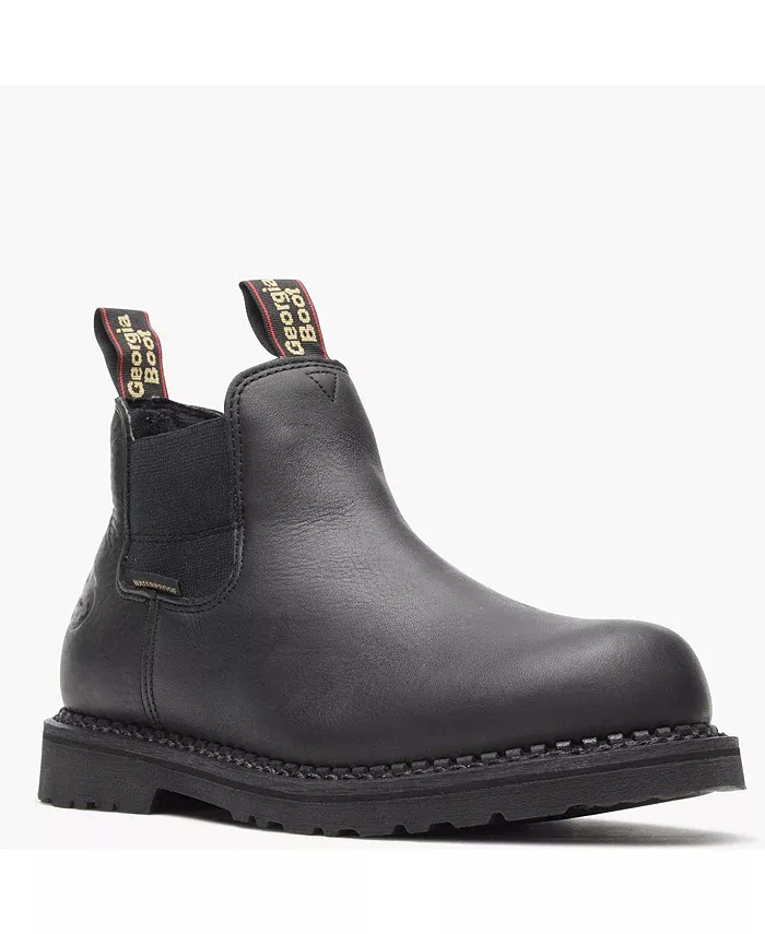 

Мужские водонепроницаемые рабочие ботинки Chelsea Georgia Giant Revamp GEORGIA BOOT, черный