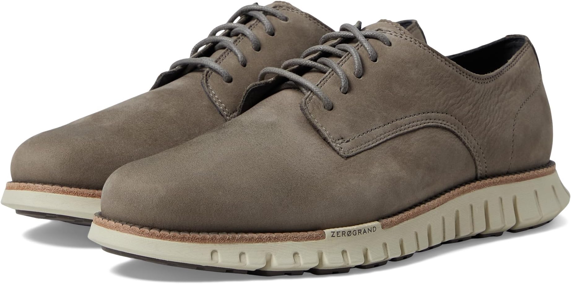 

Оксфорды Cole Haan Zerogrand Remastered Plain Toe Oxford, Titanium Nubuck/Silver Birch
