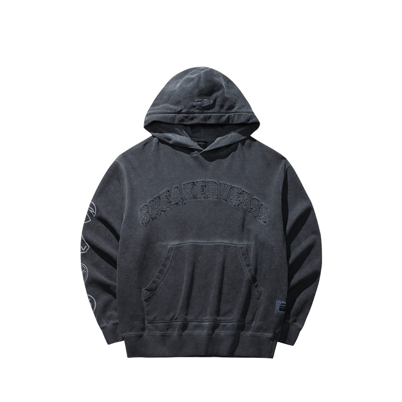 

Стираный потертый свитер мужской Castle Gray ANTA SNEAKERVERSE