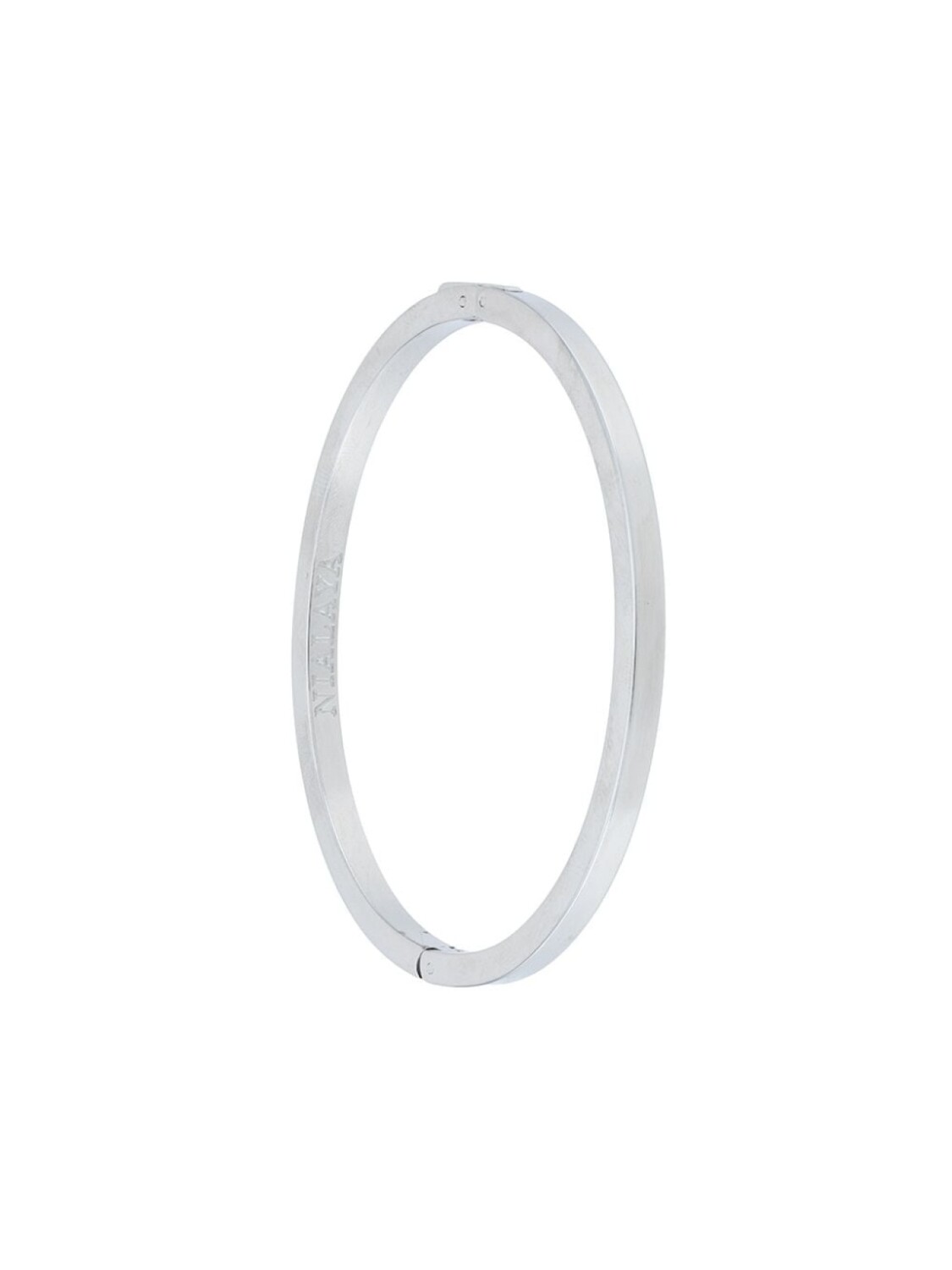 

Узкий браслет Nialaya Jewelry, серебряный