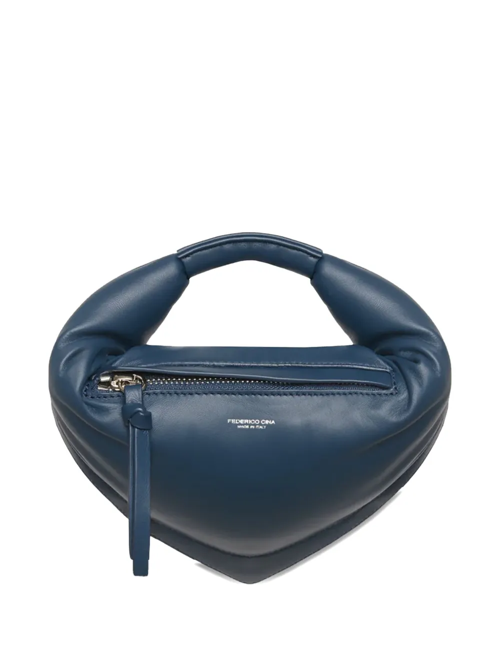 

Мини-сумка Tortellino с мягкой отделкой Federico Cina, синий