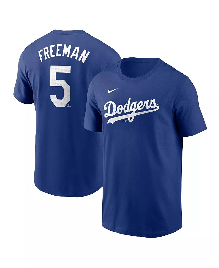 

Мужская футболка Freddie Freeman с именем и номером Los Angeles Dodgers Fuse Nike