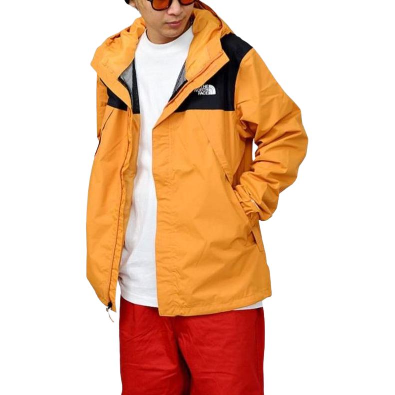 

Водонепроницаемая и ветрозащитная мужская куртка-ветровка THE NORTH FACE, Yellow Jade