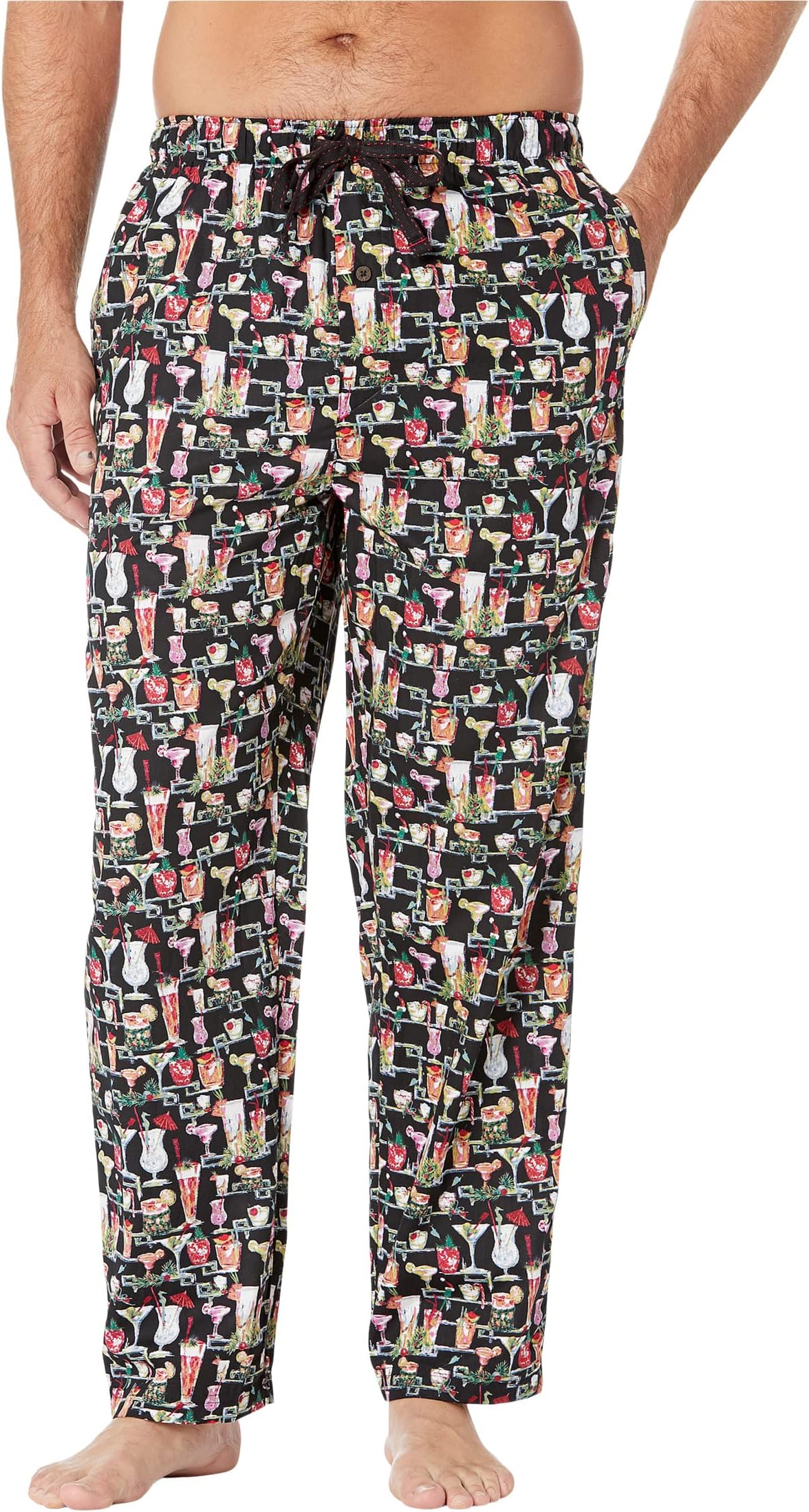 

Пижамные брюки Tommy Bahama Cotton Woven PJ Pants, цвет Drinks