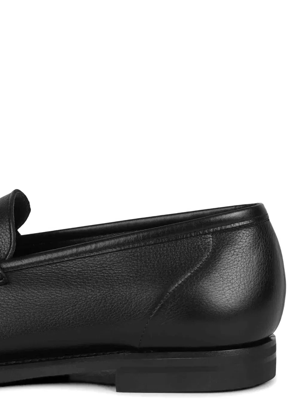 Лоферы Harvard из зернистой кожи Crockett & Jones, черный — фото 4