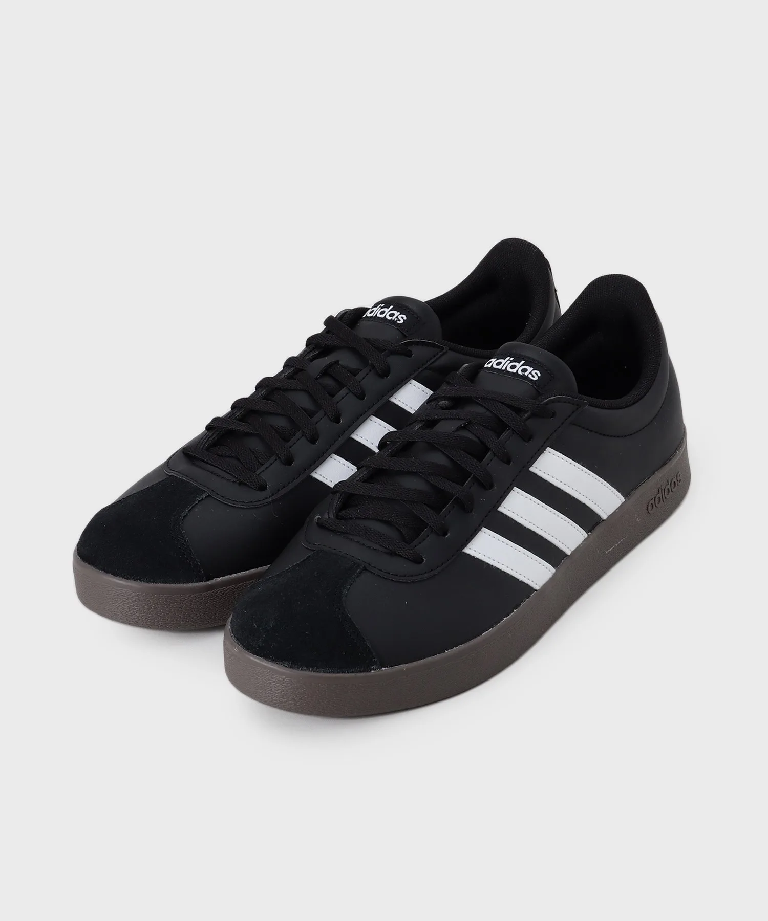 Мужские кроссовки adidas VL COURT BASE из искусственной кожи белые — фото 3