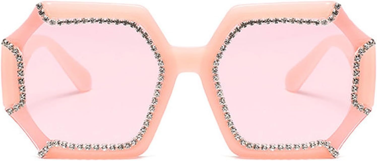 

Солнцезащитные очки Willochra с крупными стразами и бриллиантами, женские квадратные солнцезащитные очки, модные блестящие очки для вечеринок, нестандартной формы, толстые линзы, C4