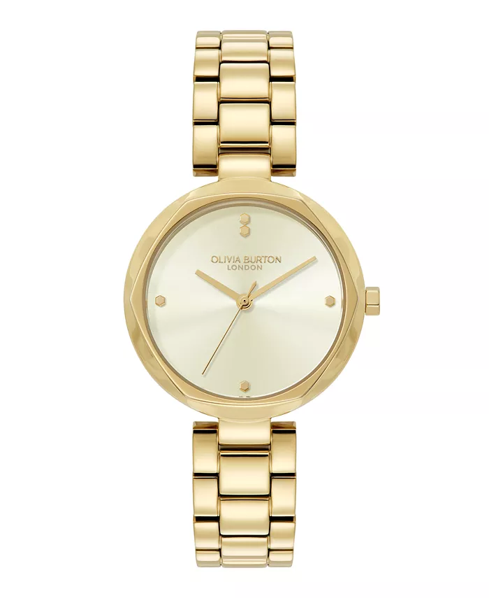 

Женские часы-браслет Dimension с позолоченным корпусом, 32 мм Olivia Burton