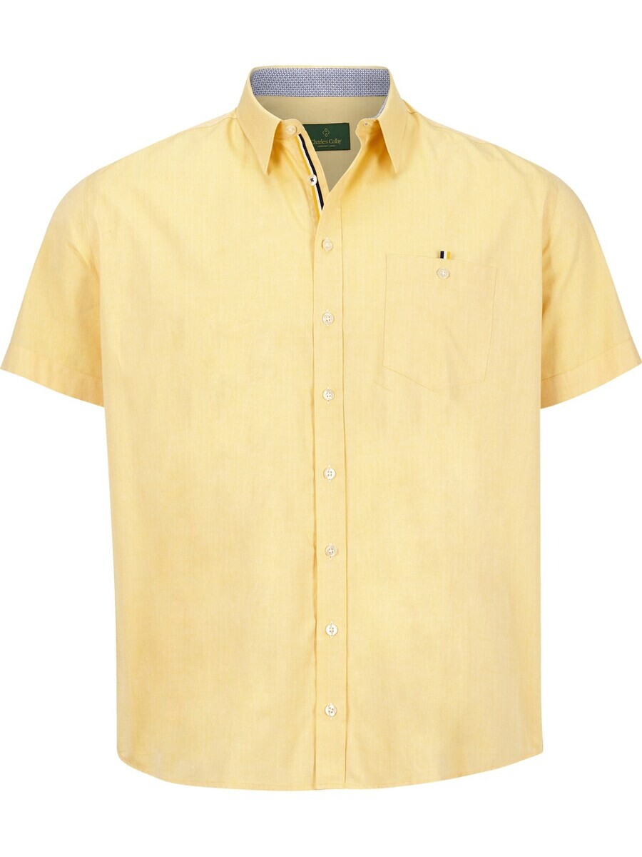 

Рубашка Charles Colby Regular fit Button Up Yven, желтый
