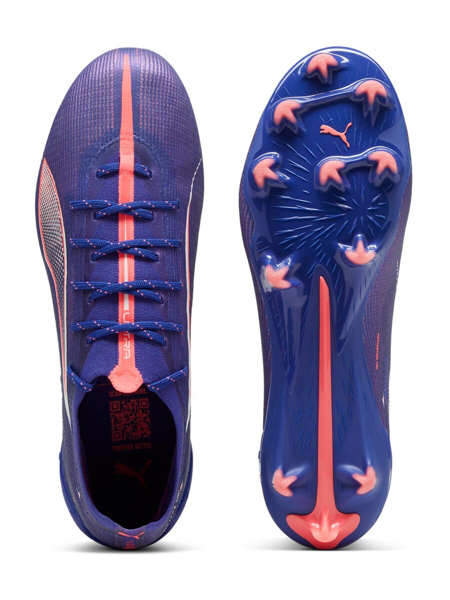 Футбольные бутсы PUMA Ultra 5 Ultimate, цвет Navy/Indigo — фото 4