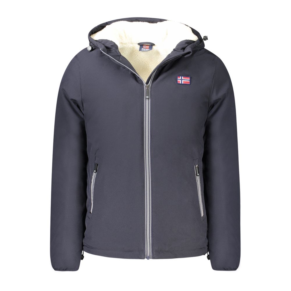 

Черная мужская куртка из полиэстера Geographical Norway