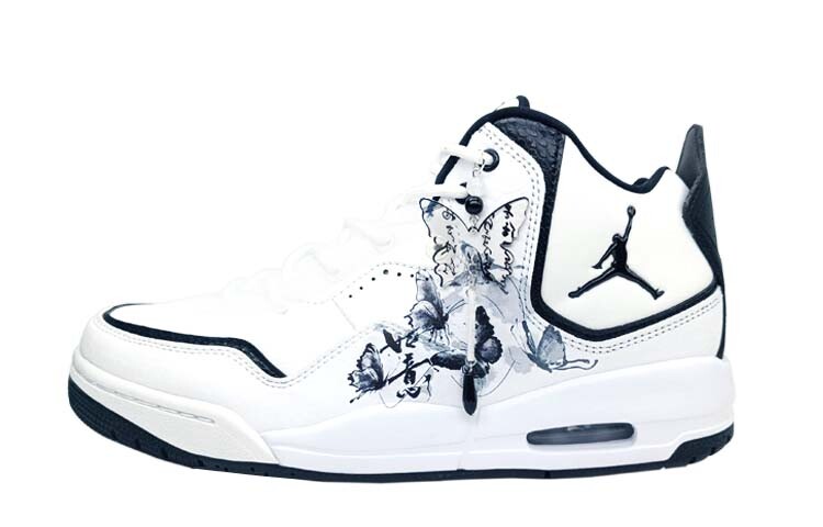 

Кроссовки Jordan Courtside 23 Vintage Basketball Shoes Men Mid-top Black/White, белый