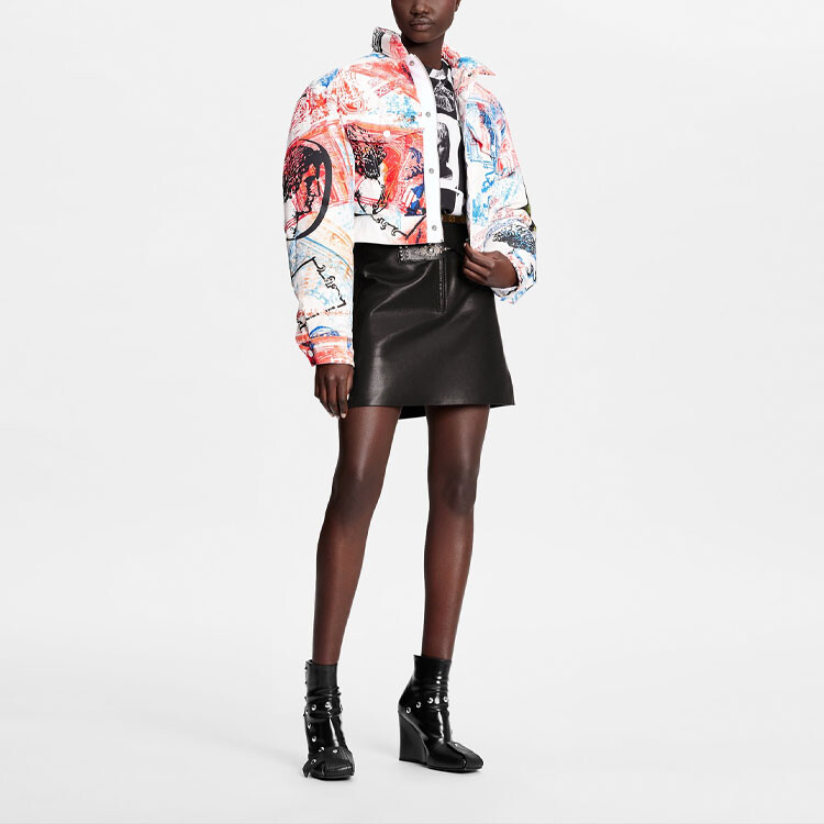

Новые квартальные продукты LV Jacket Women's Multicolor Louis Vuitton, Серый, Новые квартальные продукты LV Jacket Women's Multicolor Louis Vuitton