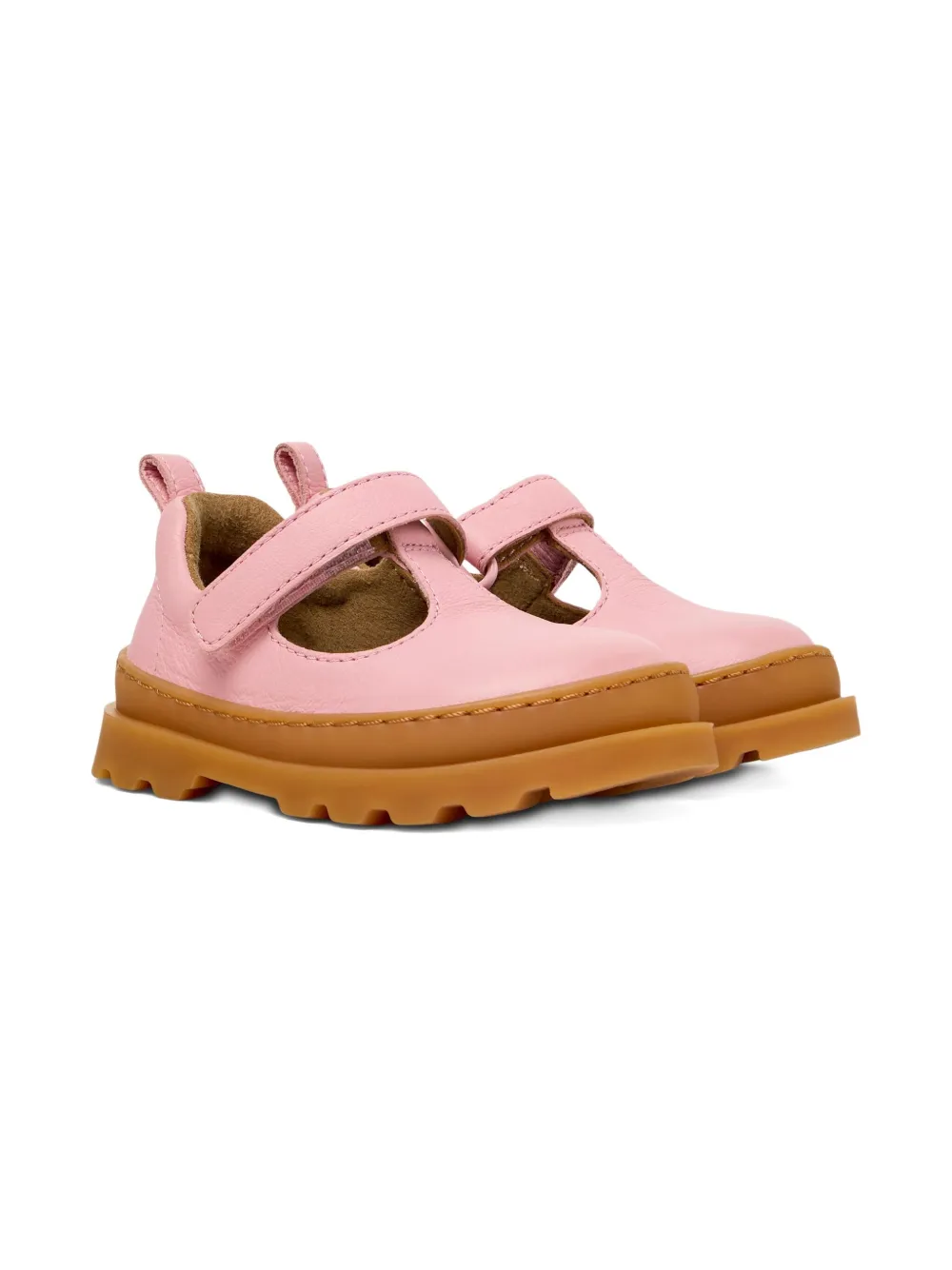 

Балетки с Т-образным ремешком Camper Kids, розовый
