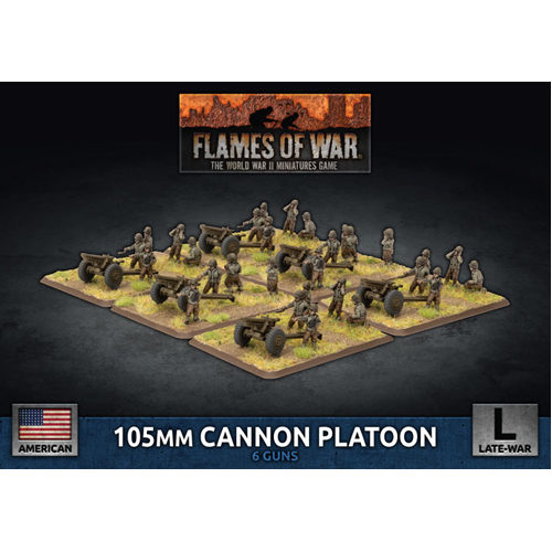 

Фигурки Flames Of War: 105Mm Cannon Platoon (X6 Plastic)