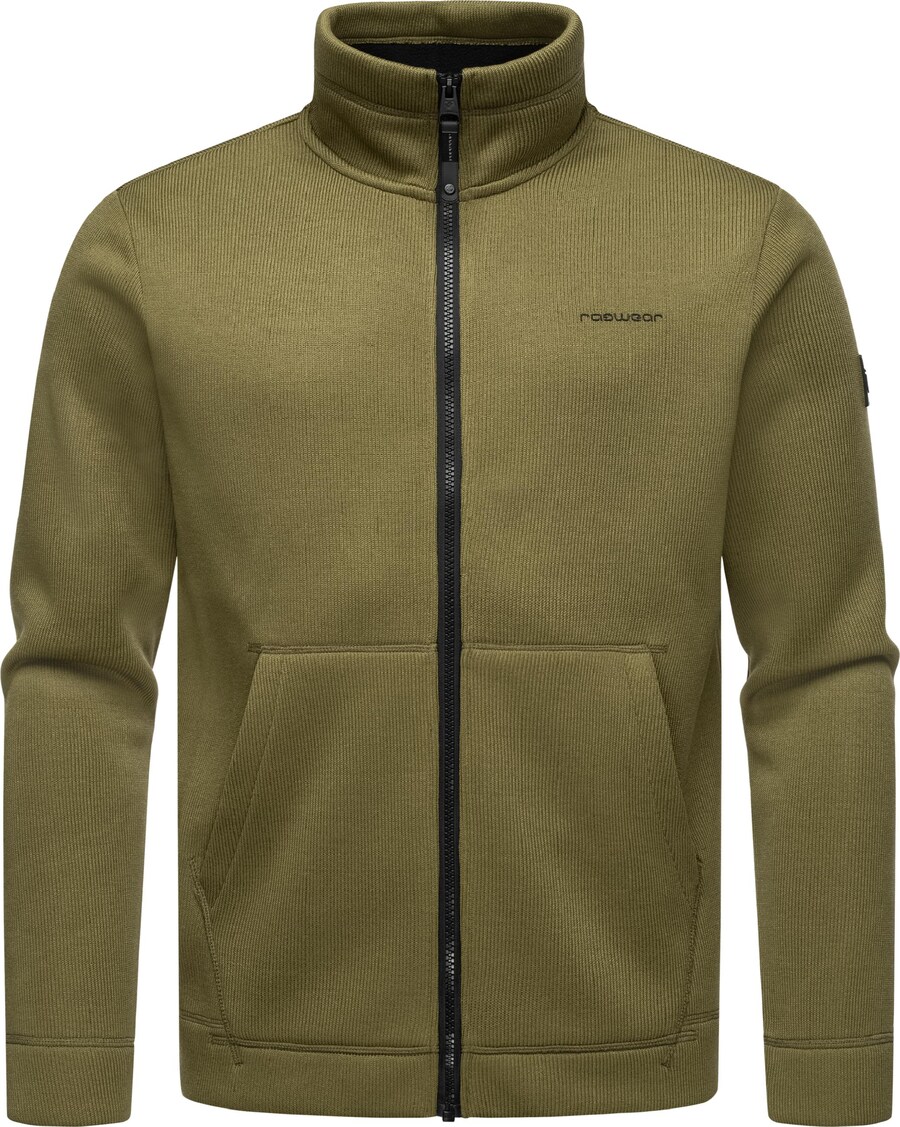 

Толстовка с капюшоном на молнии Ragwear Fabbian, оливковый