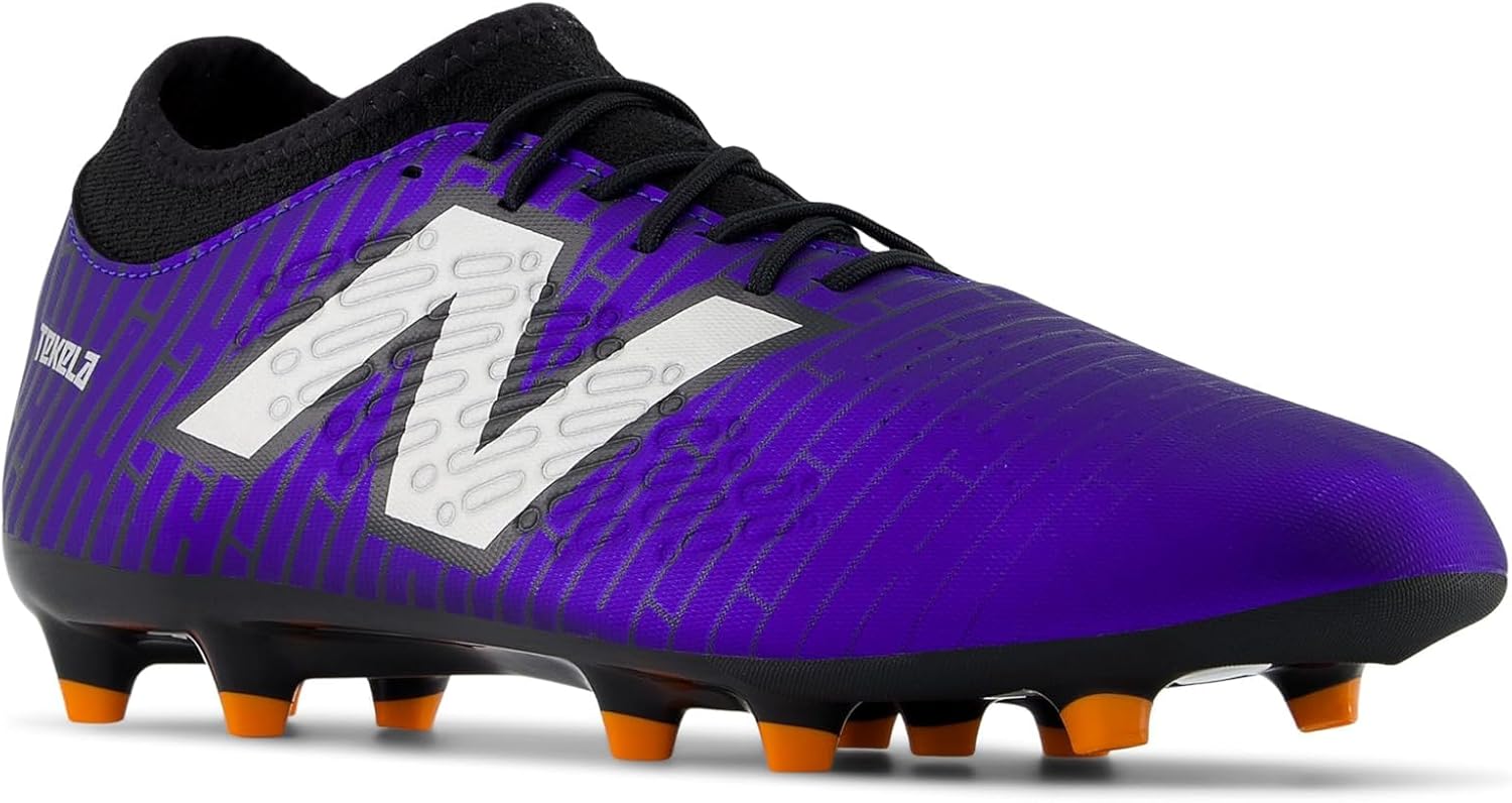 

Футбольные бутсы унисекс для взрослых New Balance Tekela V4 Magia FG, Infinity Blue/Metallic Silver/Black