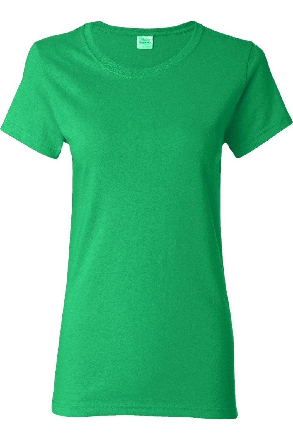 

Женская футболка Gildan Heavy Cotton, цвет irish green