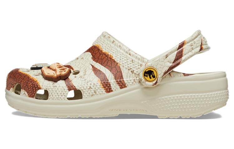 Классический сабо Юрский мир Crocs, цвет Bone White