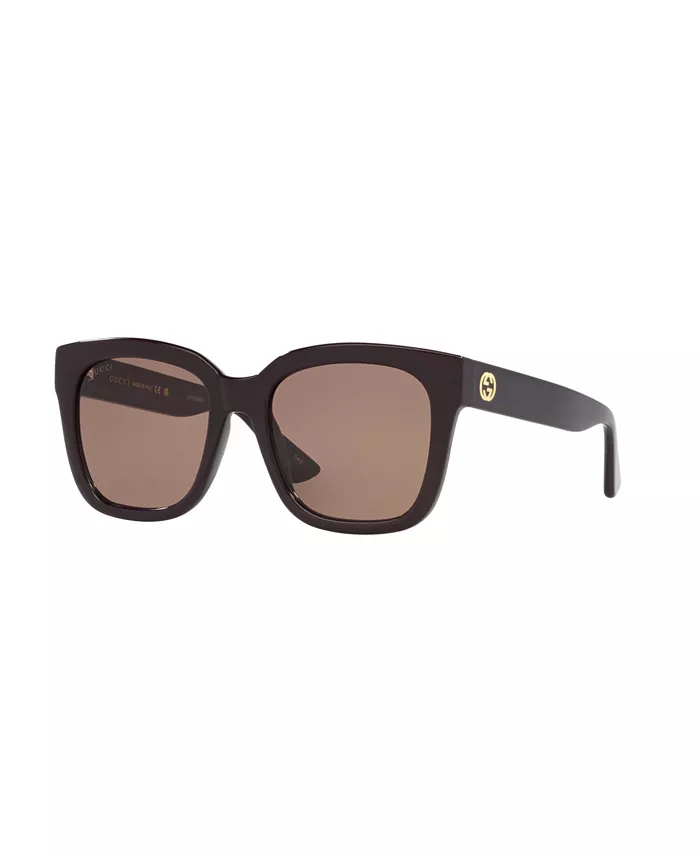 

Женские прямоугольные солнцезащитные очки, GG1338S GC002015 Gucci, красный