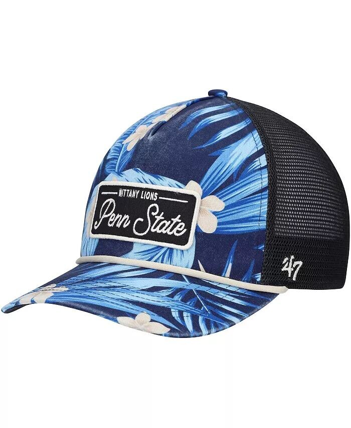 

Мужская темно-синяя регулируемая шляпа Penn State Nittany Lions Tropicalia Hitch '47 Brand, синий