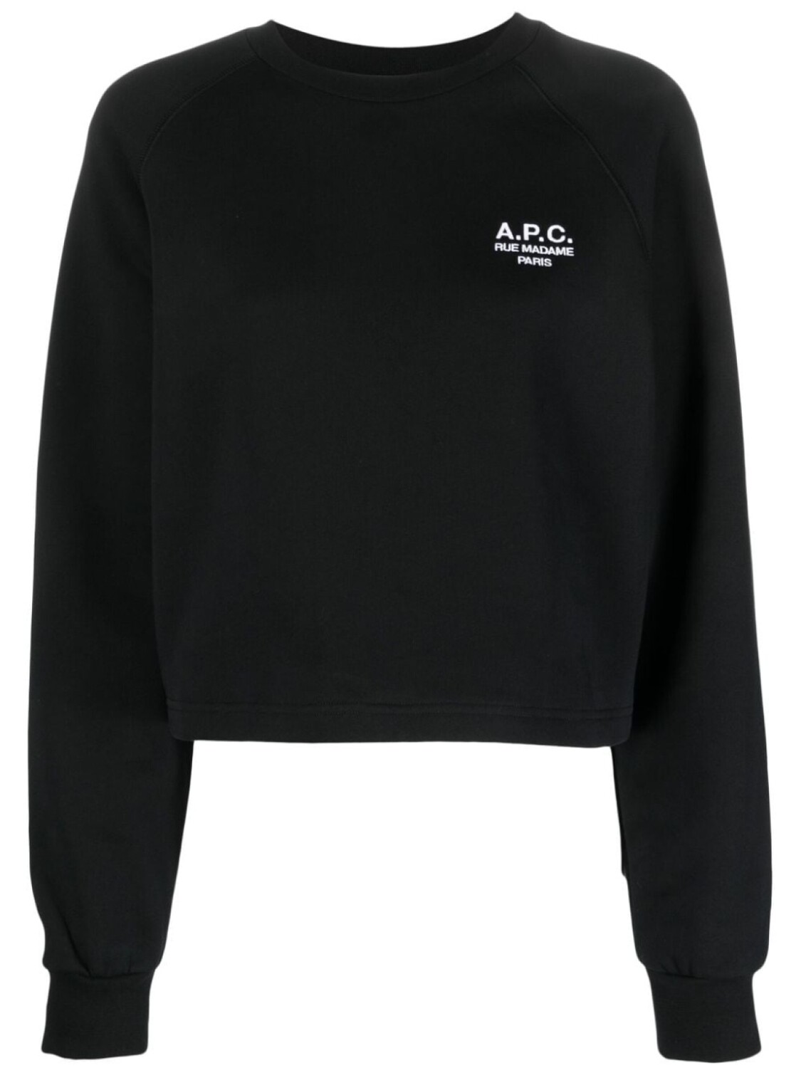

A.P.C. толстовка Oona с вышитым логотипом, черный