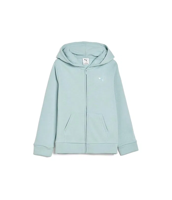 Толстовка флисовая на молнии Foundations PUMA Kids, Pale Blue