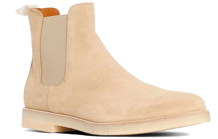 COMMON PROJECTS Челси-ботинки телесного цвета — фото 4