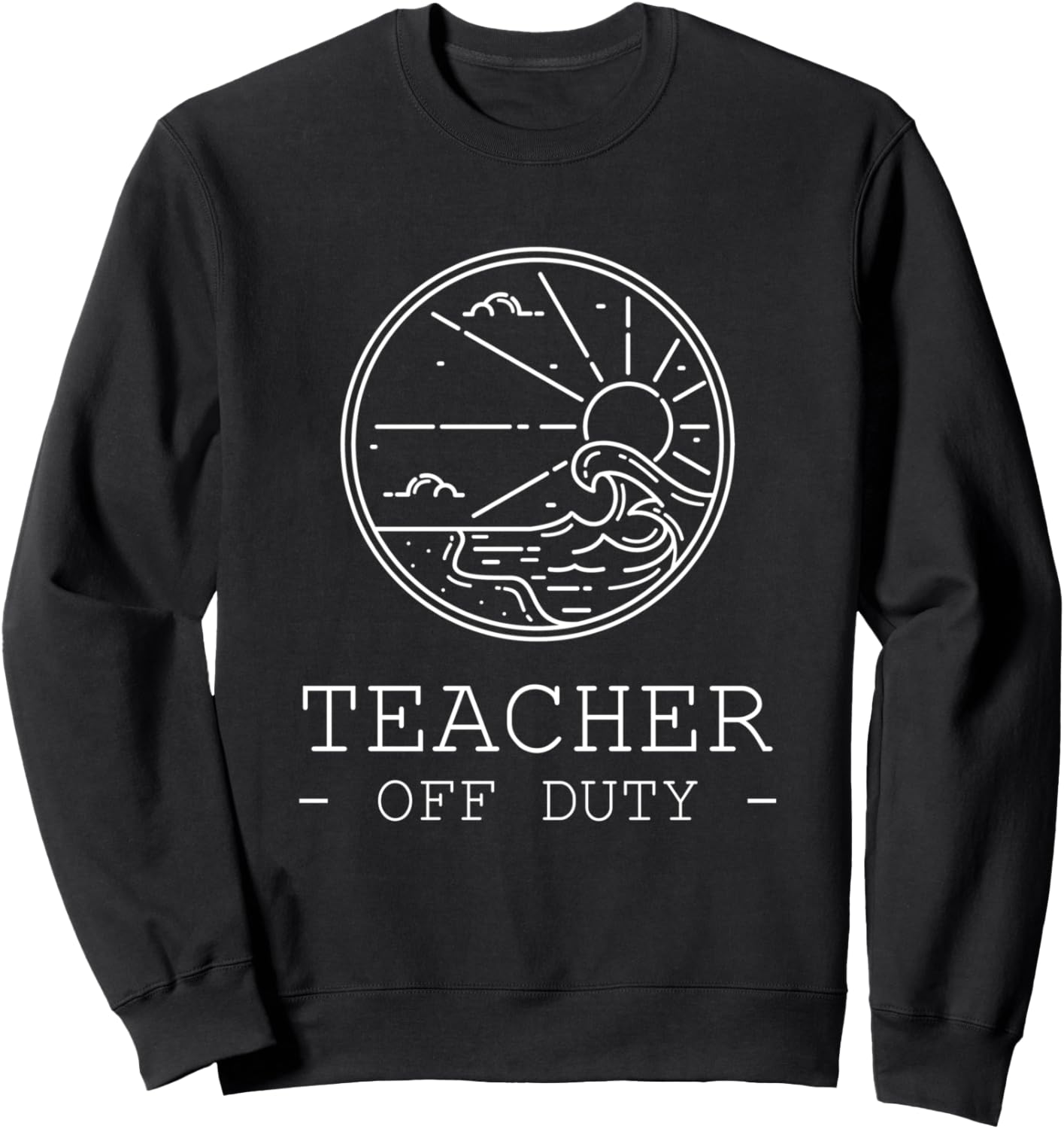 

Толстовка Off Duty Teacher Wave Beach Summer Sun Vacation Holiday, черная (black 19-3911tcx), размер S Ocean Holiday Summer Vacation Traveler Island Travel Travel Family Beach Gift, Черный, Толстовка Off Duty Teacher Wave Beach Summer Sun Vacation Holiday