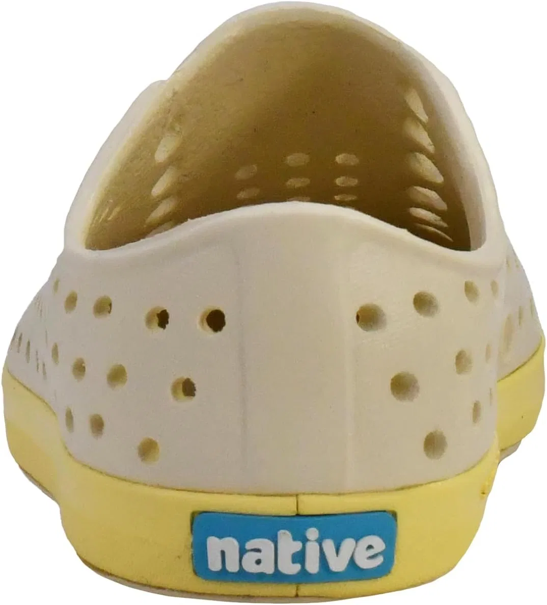 Кроссовки Jefferson Native Shoes, Bone White/Gone Bananas Yellow — фото 3