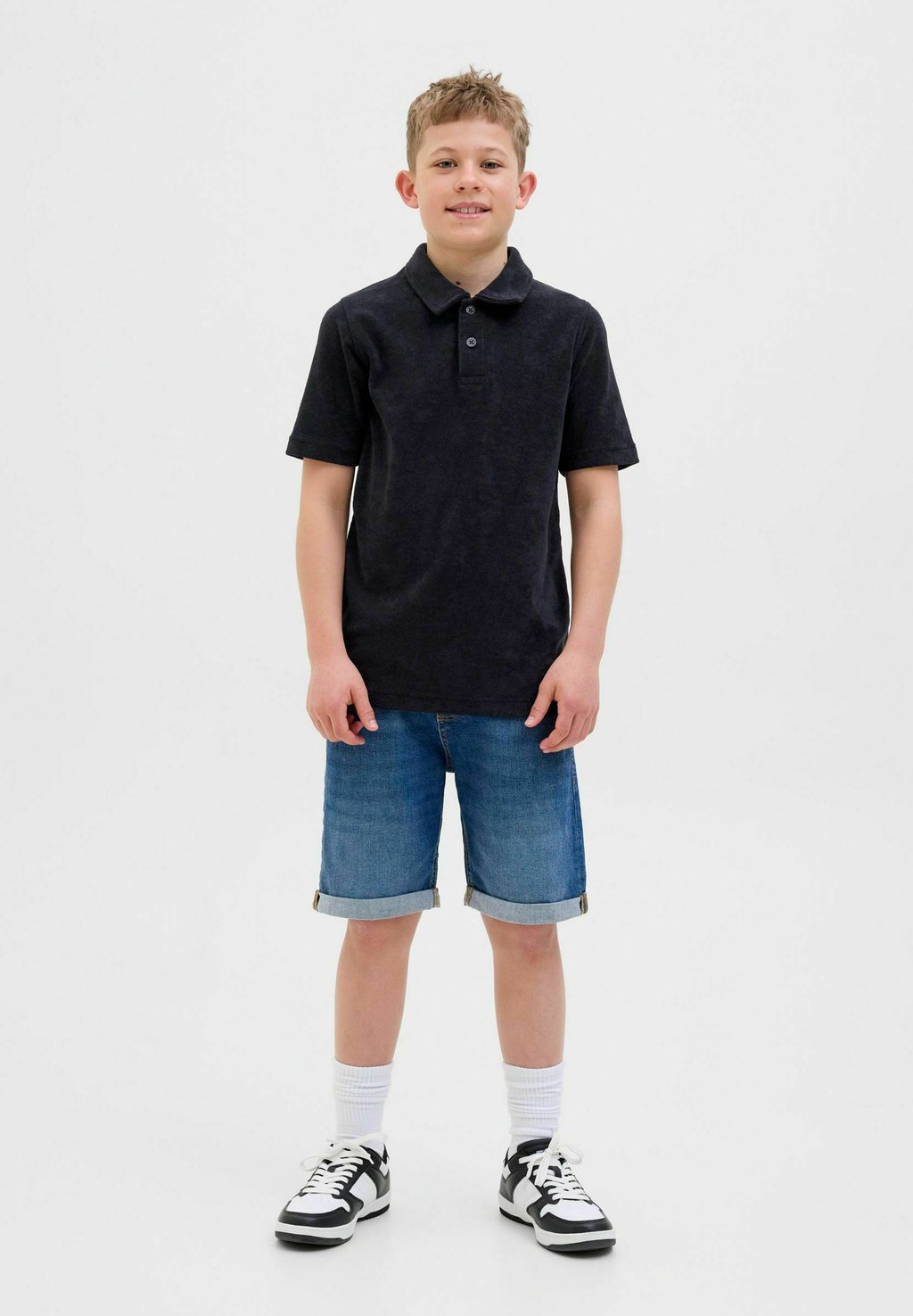 

Поло Jack & Jones Junior, темно-синий