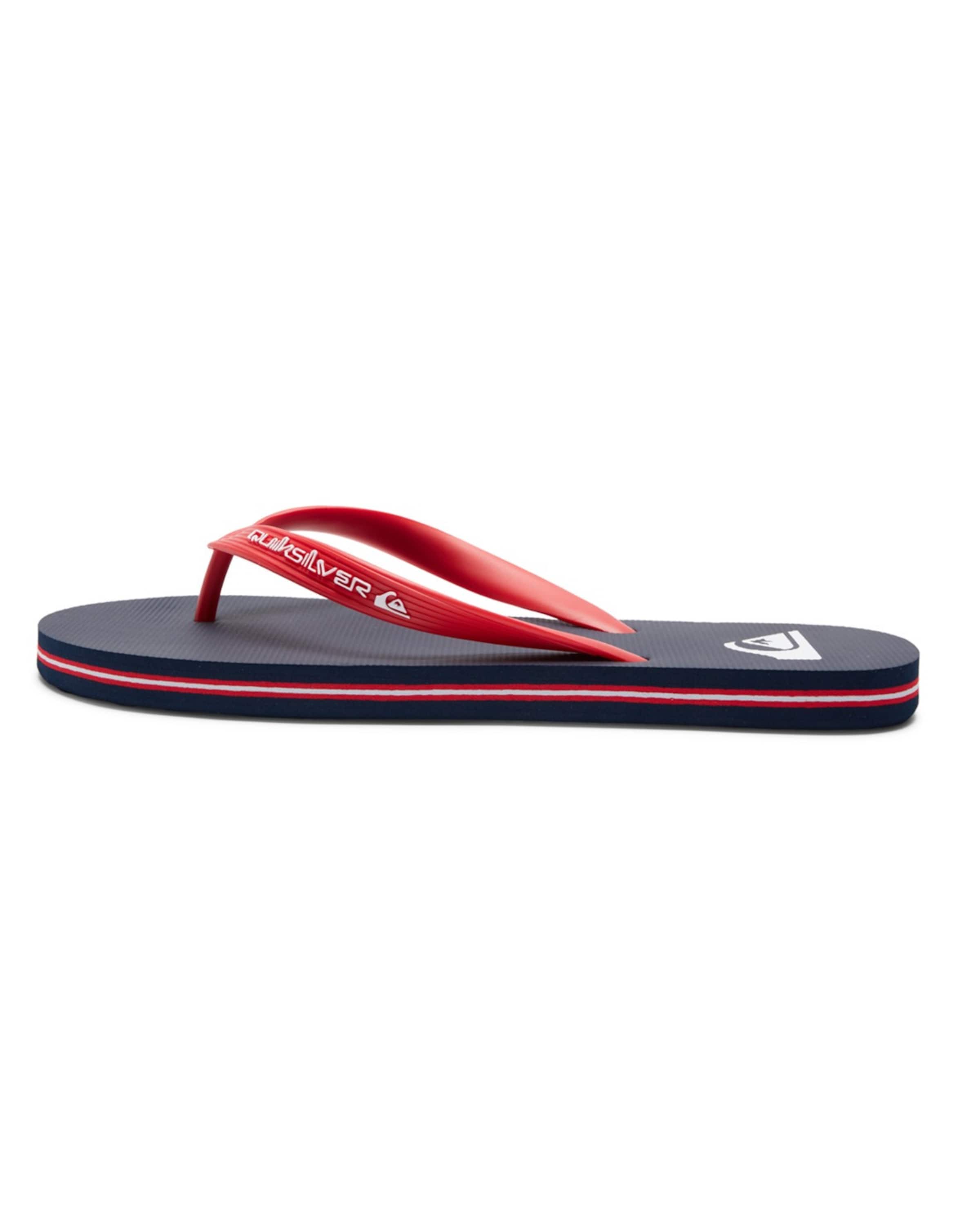 QUIKSILVER Сандалии T-Bar 'Molokai' в красном цвете
