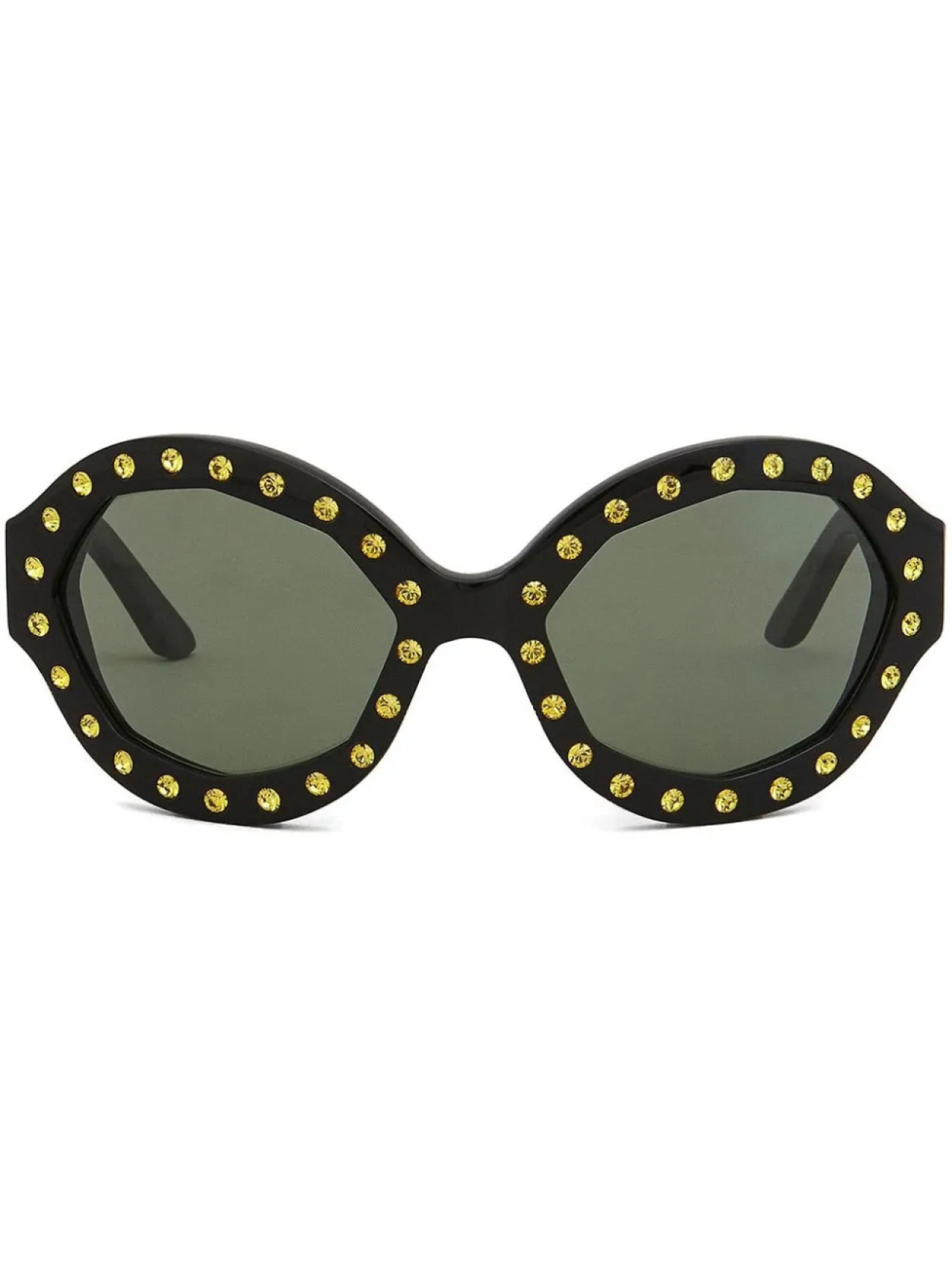 

Marni Eyewear солнцезащитные очки Naica Mine, черный