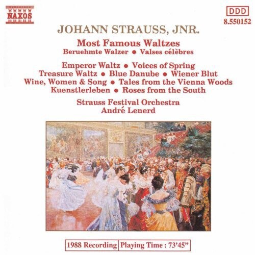 

CD диск Strauss, J. / Lenard: Most Famous Waltzes