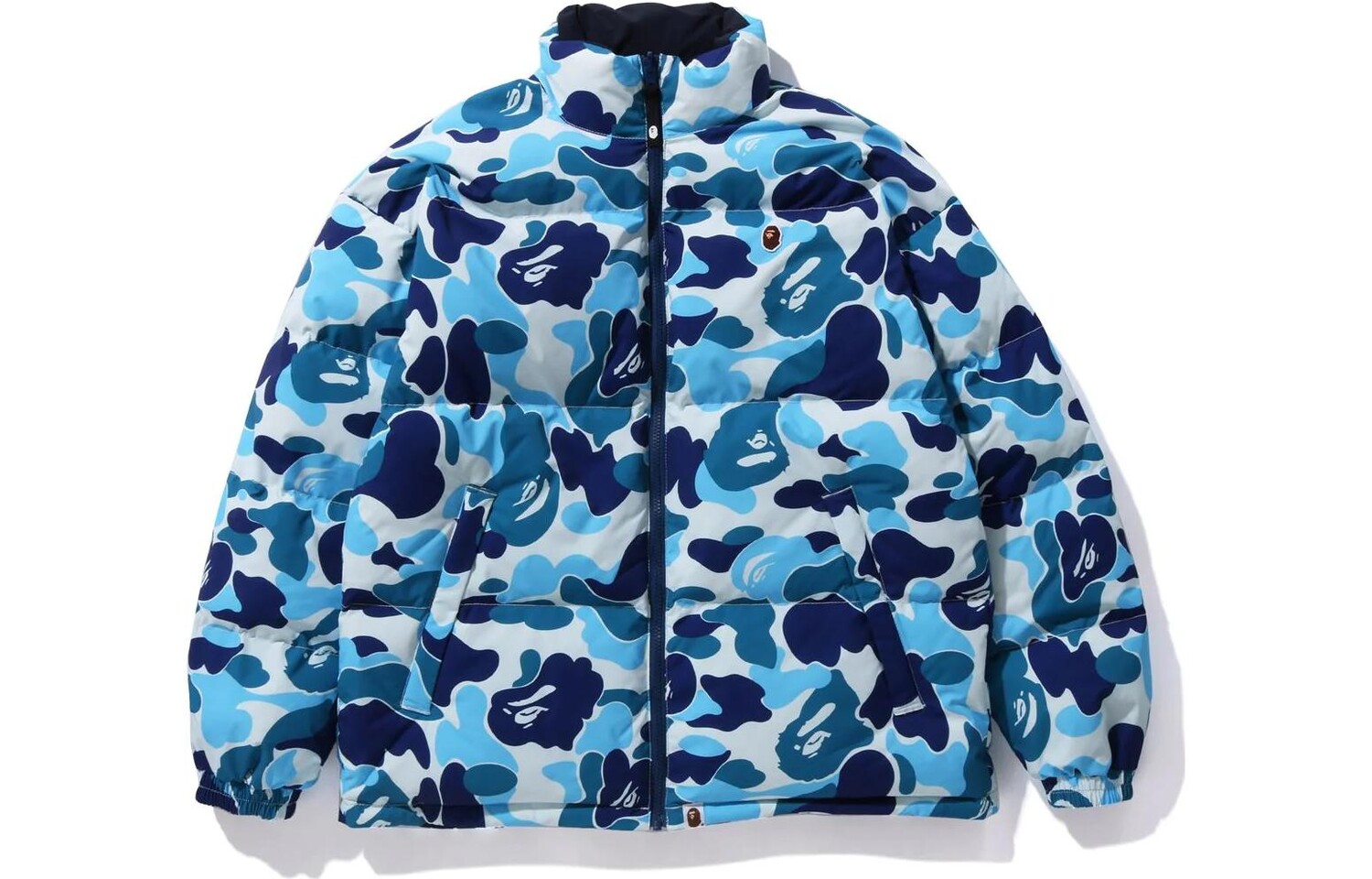 

Двусторонняя куртка-пуховик BAPE ABC Camo A Bathing Ape, розовый