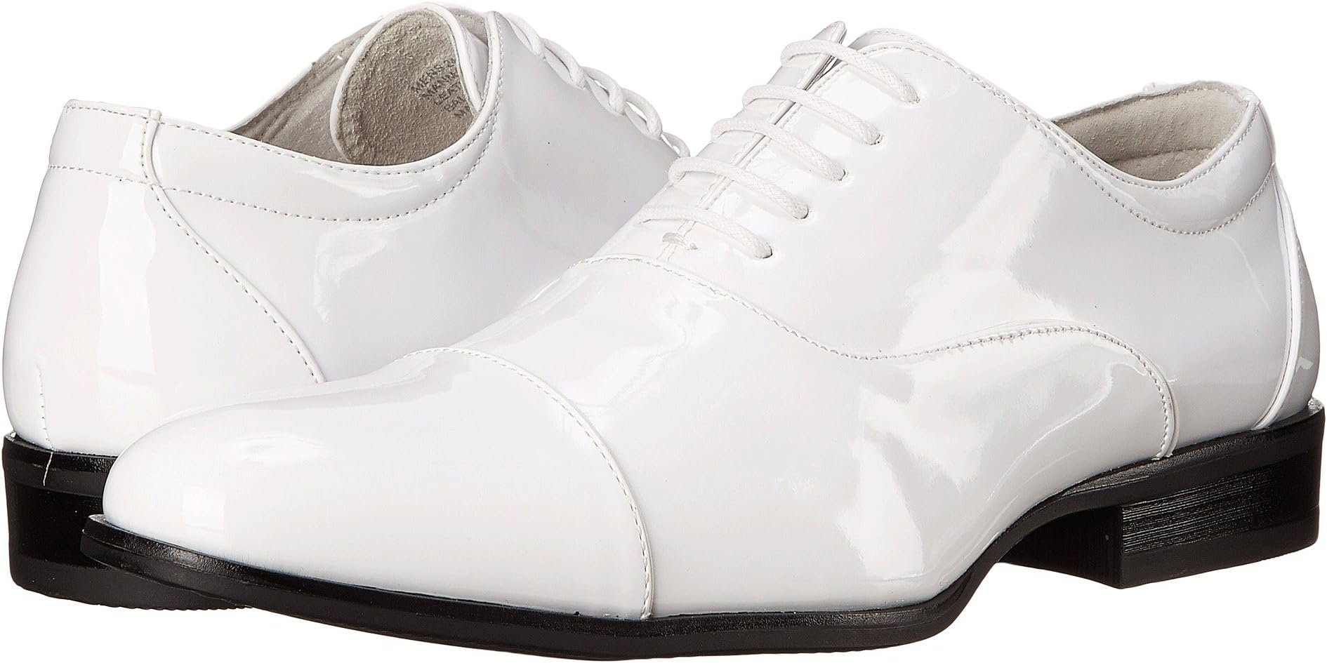 

Оксфорды Gala Cap Toe Oxford Stacy Adams, цвет White Patent