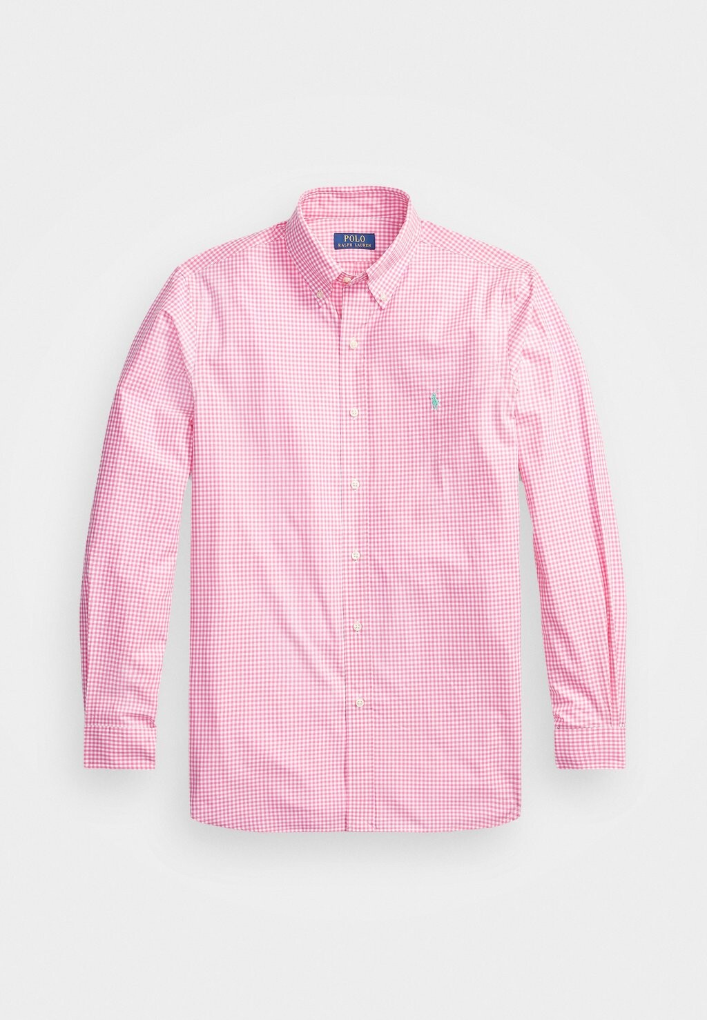 

Рубашка CUSTOM FIT GINGHAM STRETCH POPLIN SHIRT Ralph Lauren, розовый