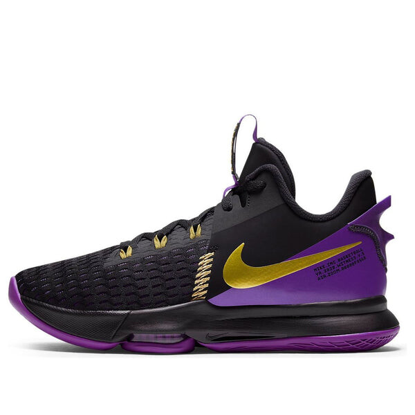 

Кроссовки lebron witness 5 ep 'lakers' Nike, черный