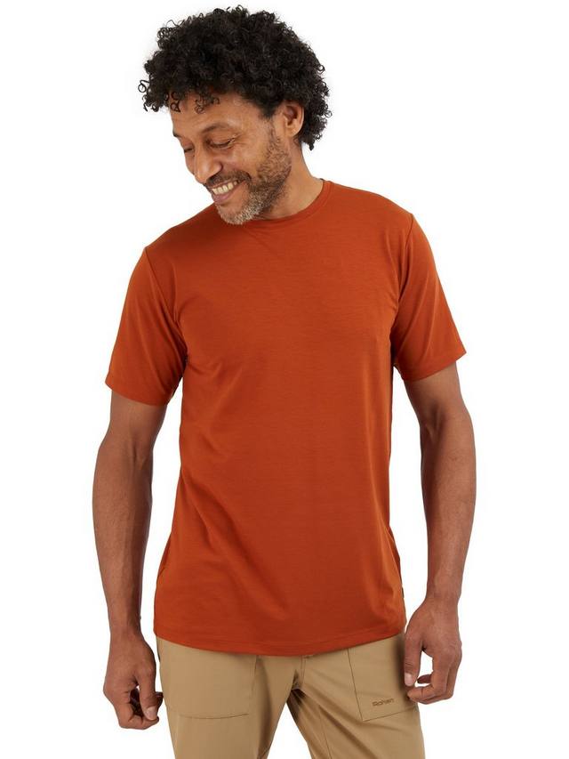 

Футболка global regular fit с коротким рукавом Rohan, цвет Copper Orange
