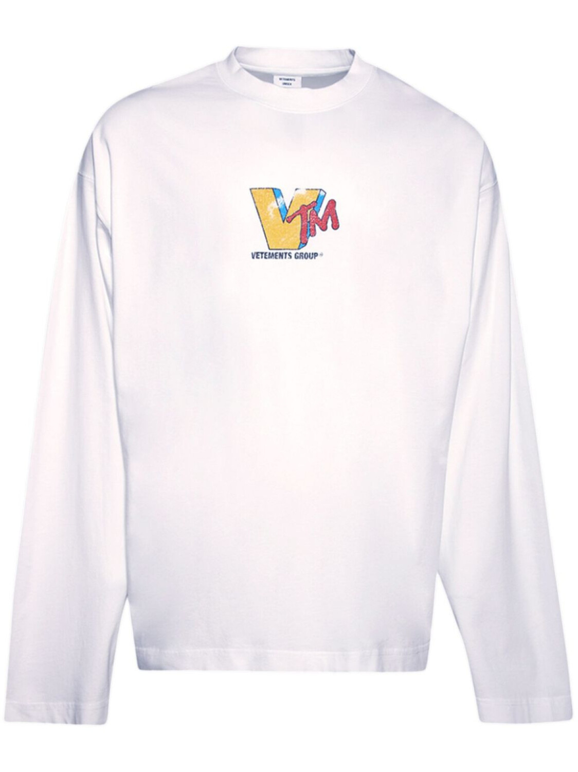 

VETEMENTS футболка VTM, белый